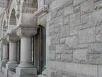 Old Augusta Post Office, stone pillars and archways by Henry N. Berry IV