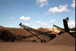 Crooker Pit - Palmer Hill Delta (sand + gravel processing) by Woodrow B. Thompson