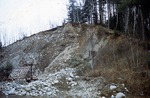 light slides; gravel pit