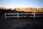 Old Orchard Beach - South Primary Backdune. Road comes up to fence.