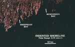 Satellite + SLAR Images of Coast - Indented Shoreline (Tidal Range : 2.75 m)