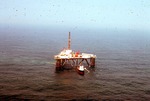 miscellaneous; rig; marine; aerial view