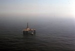 miscellaneous; marine; rig aerial view