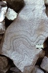 Folds in Aplite - Hale Feldspar Quarry