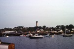 Lobster boats in harbor