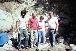 Mt. Rubellite Quarry - P. and S. Chavarie + Jim Mann (pink shirt)