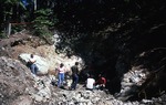 New Workings in Lower Pit at Mt. Rubellite Quarry by Woodrow B. Thompson