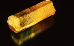 Golden Beryl Crystal (2.5" long) - Orchard Quarry by John Poisson