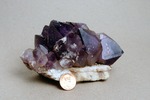 Saltman Mine - MGS amethyst specimen purchased in 1989 from Plumbago Mining Corp.