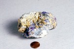 Purple Apatite in Pegmatite