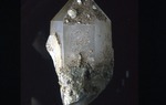 Herderite Crystals on Quartz