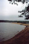 Sebago Lake; beach profile