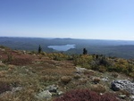 View of Webb Lake from Little Jackson Mountain summit.