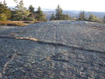 Long glacial groove, Bald Mountain summit by Henry N. Berry IV