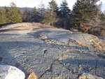 Glacially sculpted bedrock, Bald Mountain, Camden by Henry N. Berry IV