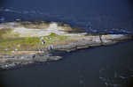 Pond Island Light from air view W by Joseph Kelley
