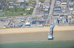 Old Orchard Beach Pier from Air by Joseph Kelley