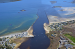 Saco River Mouth from Air by Joseph Kelley