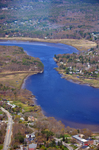 Saco River meander close up by Joseph Kelley