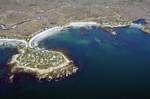 Horseshoe Cove all from air by Joseph Kelley