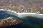 East Goose Rocks Beach from air by Joseph Kelley