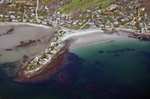 Lords Point and Kennebunk Beach from air
