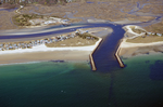 Wells and Drakes Island Beaches from air by Joseph Kelley