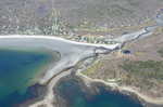 Goose Rocks Beach east side from air