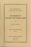 The geology of southern York County, Maine