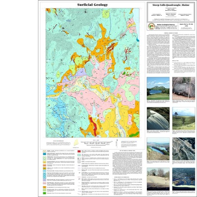 "Surficial Geology Of The Steep Falls Quadrangle, Maine" By John C ...