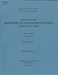 Geology of the Moose River and Roach River synclinoria, northwestern Maine