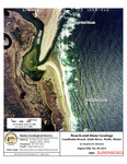 Beach and Dune Geology Aerial Photo: Laudholm Beach, Little River, Wells by Stephen M. Dickson