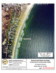 Beach and Dune Geology Aerial Photo: Grand Beach, Scarborough by Stephen M. Dickson
