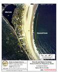 Beach and Dune Geology Aerial Photo: Hunnewell Beach, Phippsburg by Stephen M. Dickson