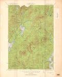 Mining Claim Map: second-lake_1961.tif by Maine Mining Bureau