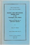 Glacial lake and glacial marine clays of the Farmington area, Maine - Origin and possible use as lightweight aggregate