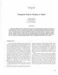 Postglacial bedrock faulting in Maine by Donaldson Koons