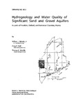 Hydrogeology and water quality of significant sand and gravel aquifers in parts of Franklin, Oxford and Somerset Counties, Maine