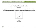Infilled Kettle Hole, Easton, Aroostook County, Main