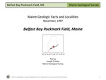 Belfast Bay Pockmark Field, Maine