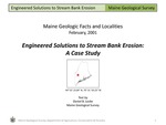 Engineered Solutions to Stream Bank Erosion:  A Case Study
