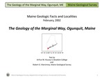 The Geology of the Marginal Way, Ogunquit, Maine