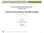 Brunswick, Maine Patriots' Day 2007 Landslide