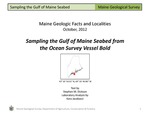 Sampling the Gulf of Maine Seabed from the Ocean Survey Vessel Bold by Stephen M. Dickson and Kara Jacobacci