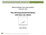 Pine Hill Serpentinized Peridotite, Little Deer Isle, Maine