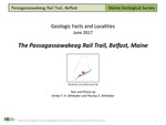 The Passagassawakeag Rail Trail, Belfast, Maine by Amber T.H. Whittaker and Thomas E. Whittaker