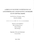 A detailed economic investigation of geochemical and aeromagnetic anomalies, north central Maine