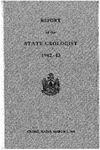 Report of the State Geologist, 1942-1943
