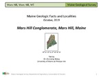 Mars Hill Conglomerate, Mars Hill, Maine by Chunzeng Wang