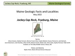 Jockey Cap Rock, Fryeburg, Maine